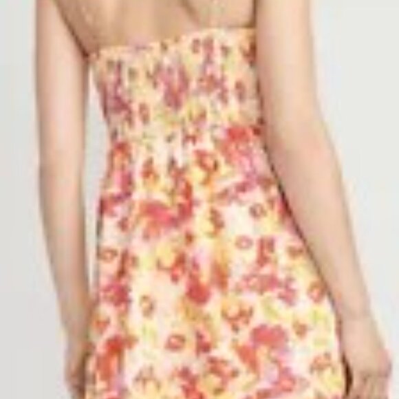 NWOT Old Navy Fit & Flare Tie Shoulder dress - Picture 3 of 11